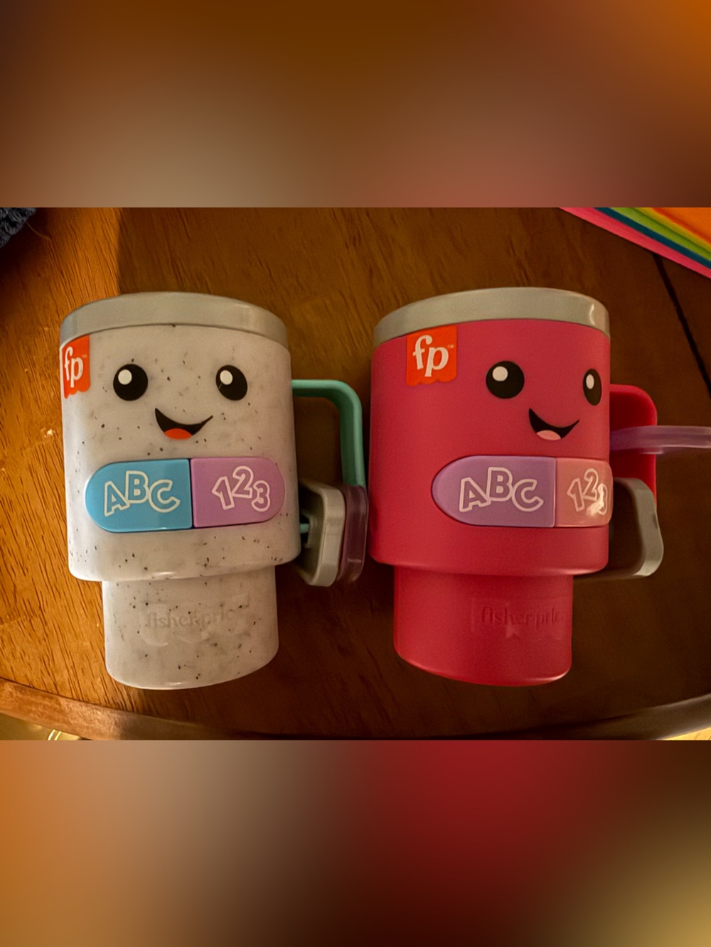 Fisher price coffee cup toys
